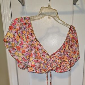 Wild Fable Multicolor Floral Blouse